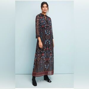 Anthropologie Camila Floral Dress by LAIA